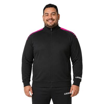 Sportieve jas met rits energie oversized