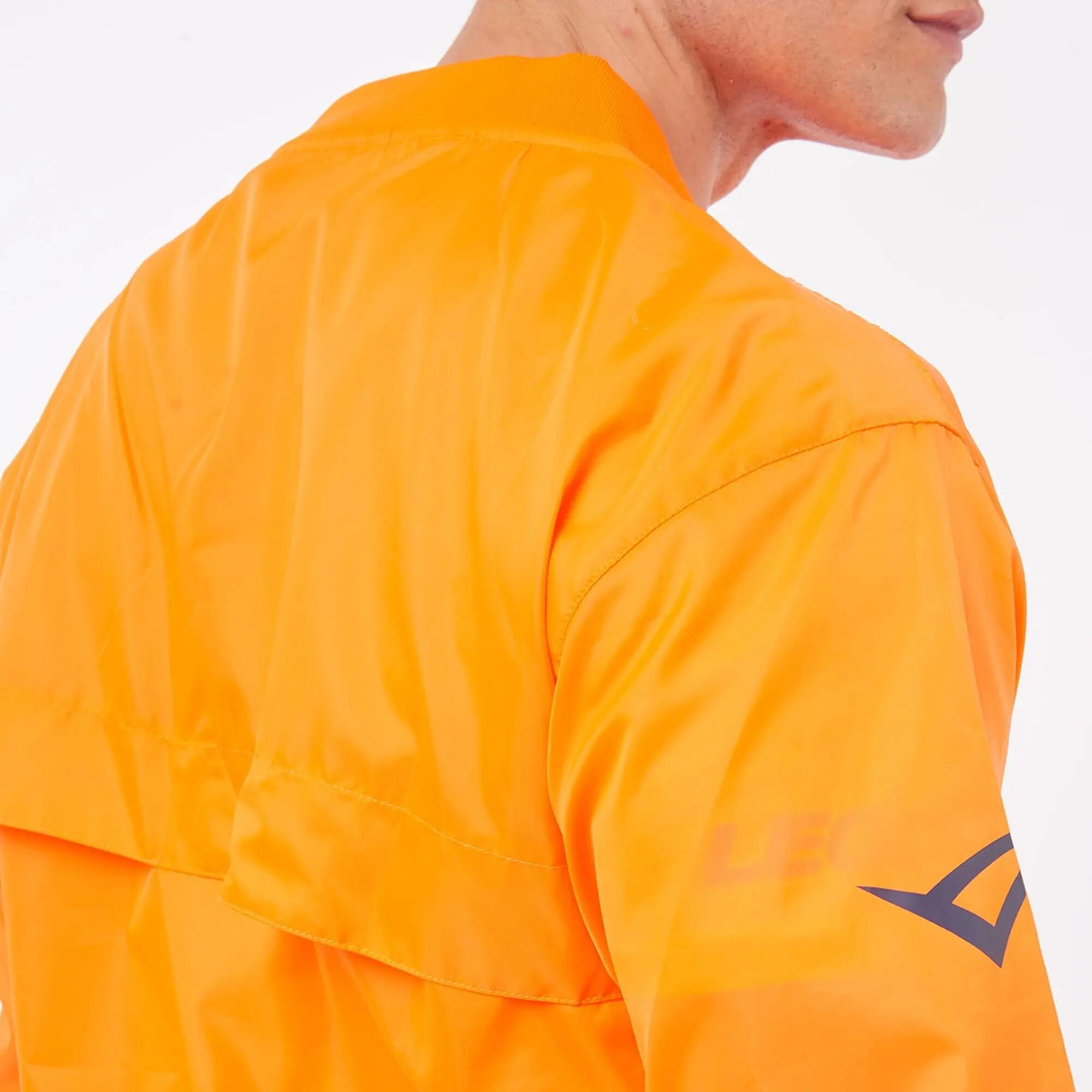 Giubbotto con cappuccio per la pioggia unisex ANDALUSIA arancio fluo 6/9