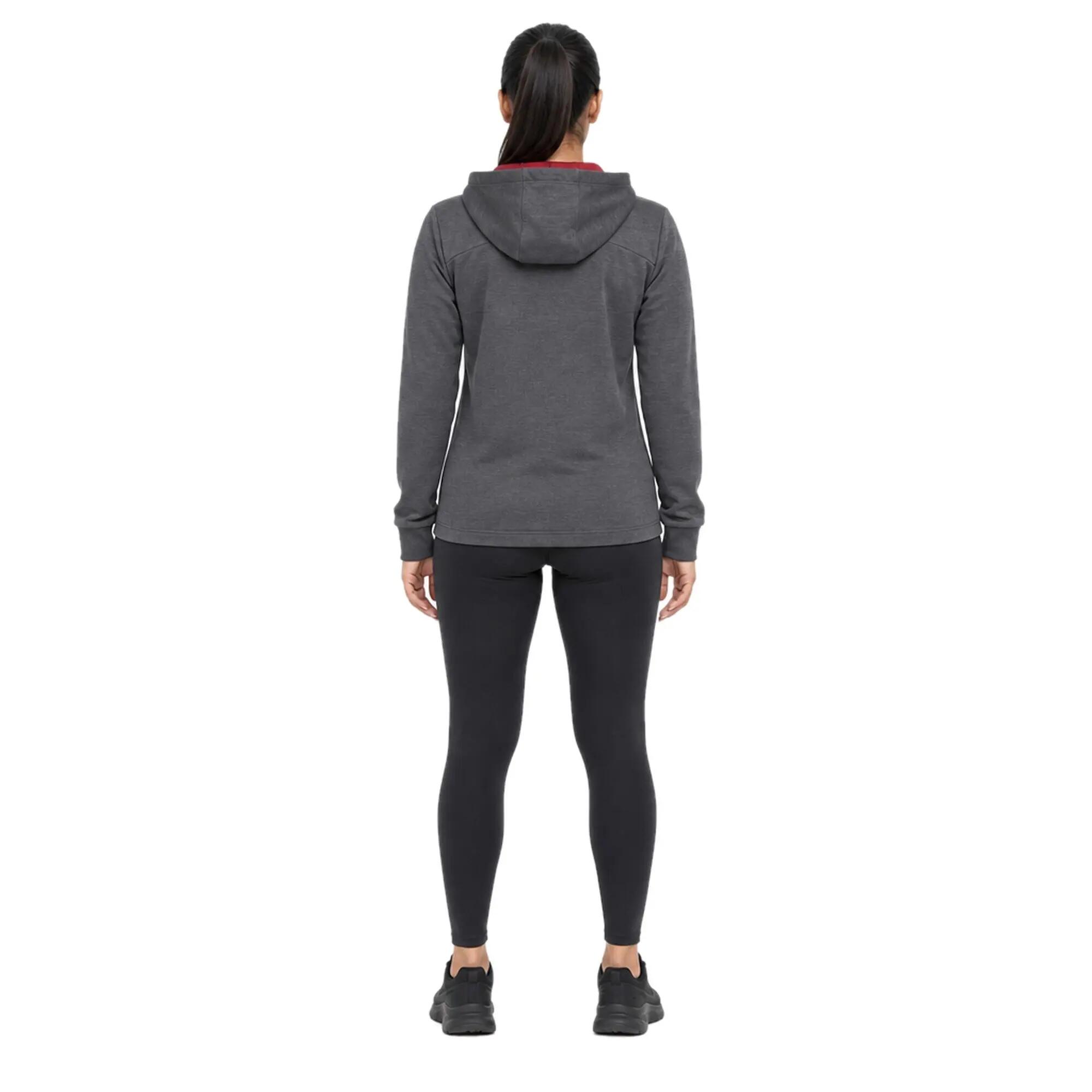 Sudadera OSHA mujer gris rosa oscuro 3/4