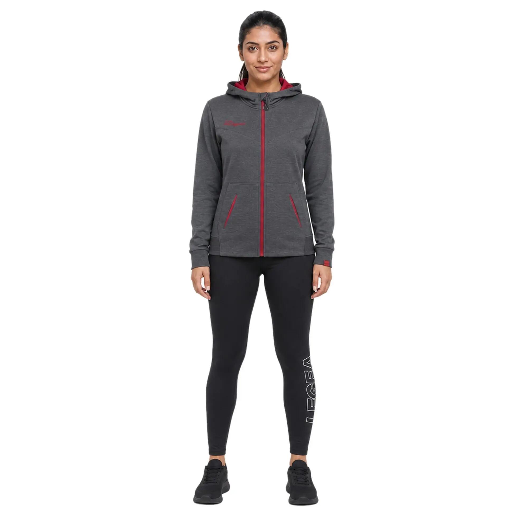 Sudadera OSHA mujer gris rosa oscuro 2/4