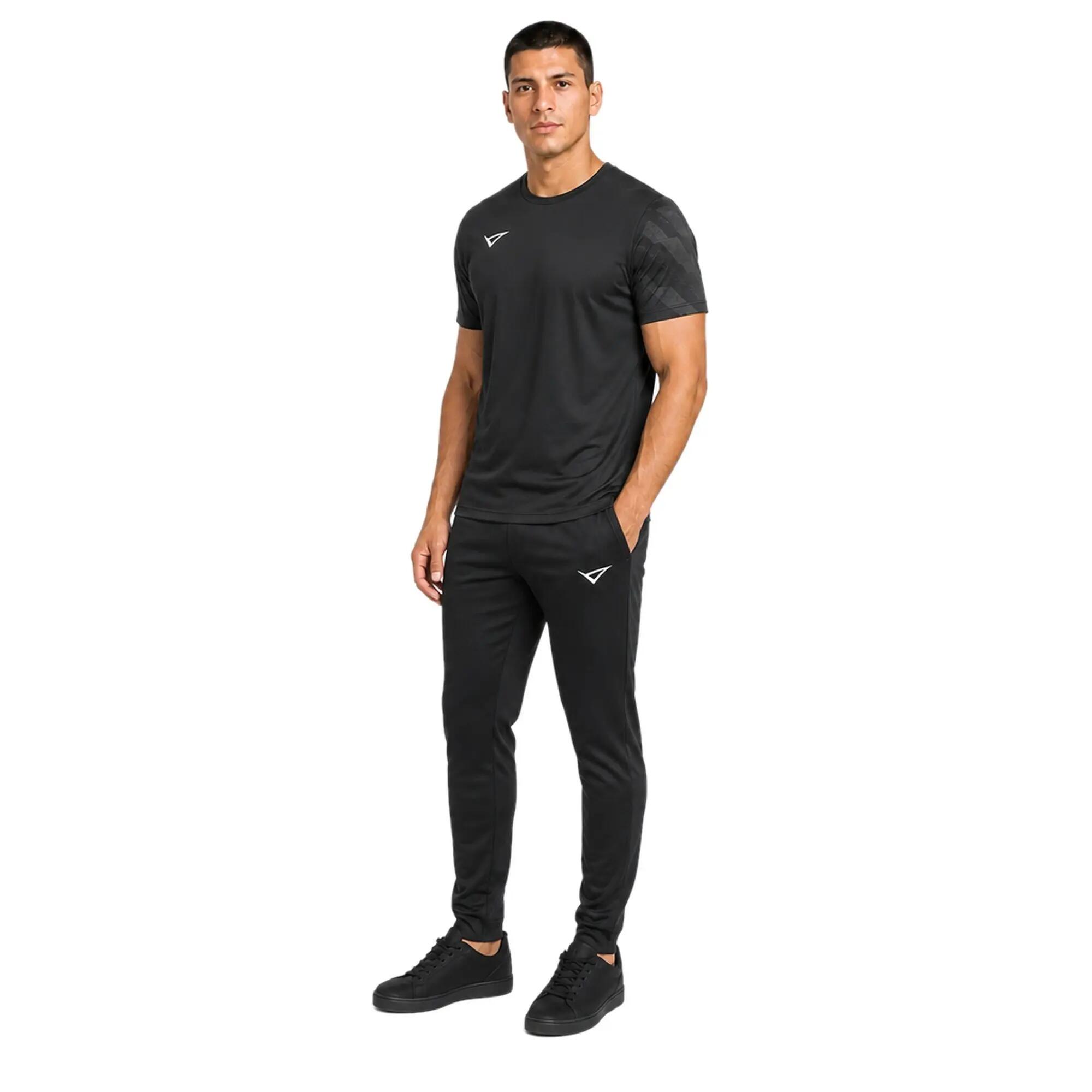 Camisola de futebol unissexo COLONIA preto 4/4