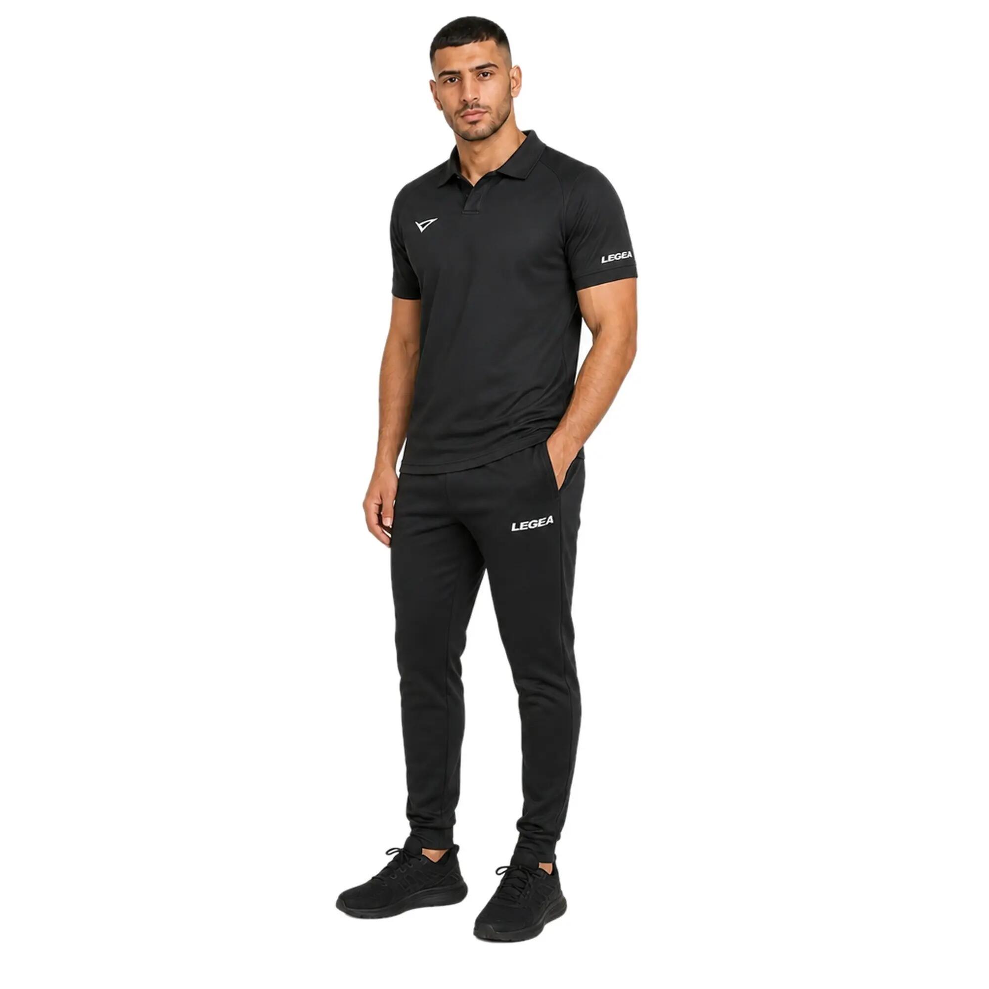 Unisex Fußballtrikot POLO CENTAURO Schwarz 4/4