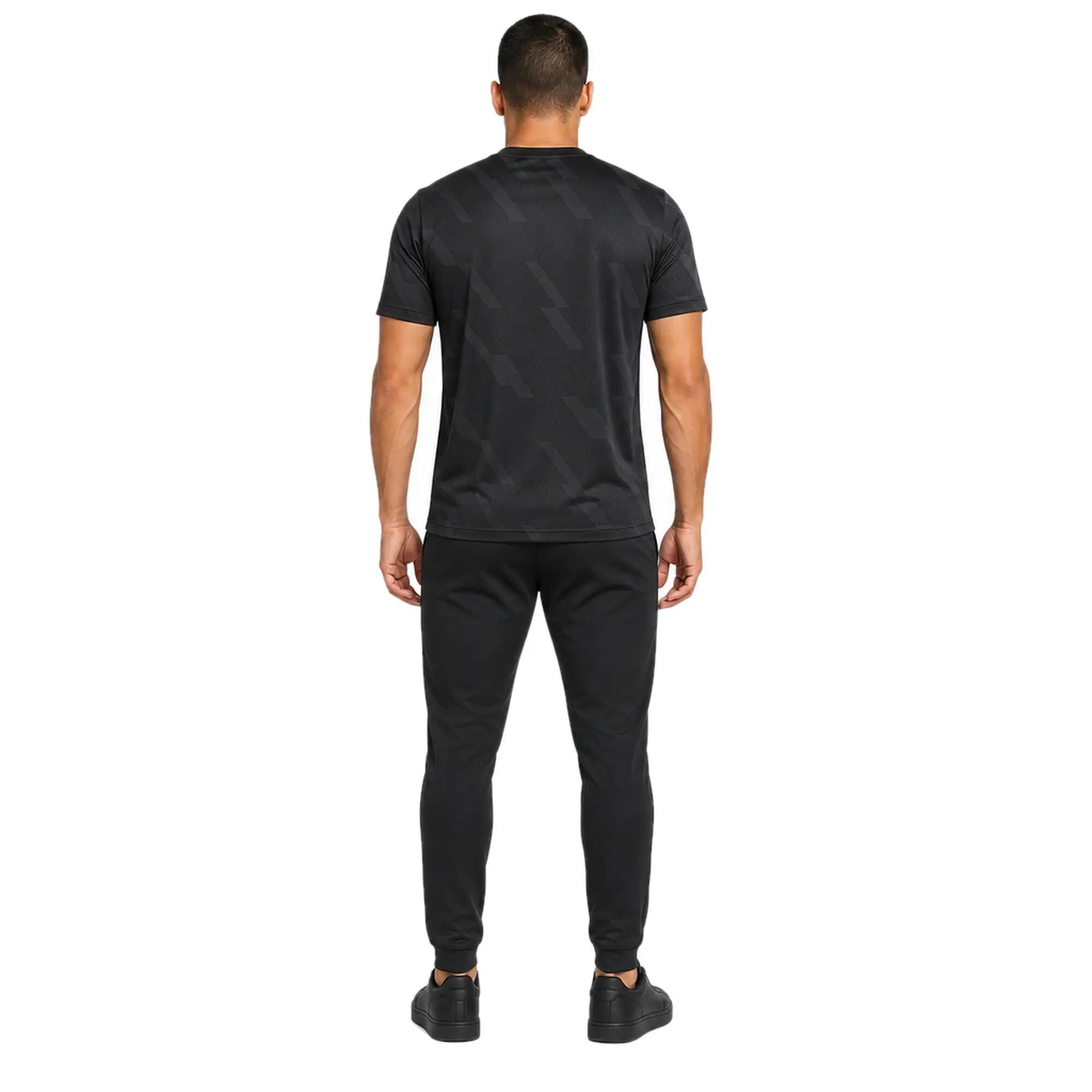 Camisola de futebol unissexo COLONIA preto 3/4