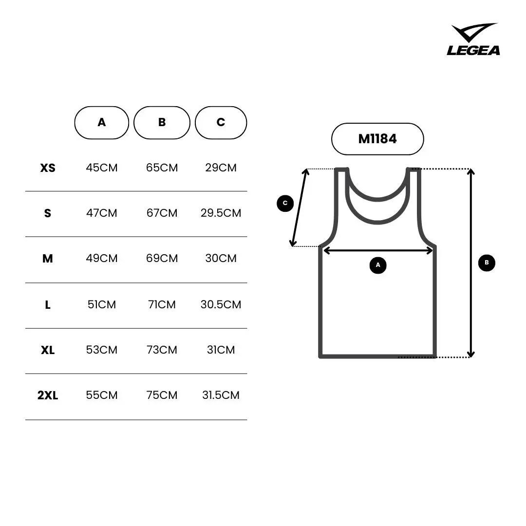 Unisex athletics vest TAHITI fluo coral black 5/5