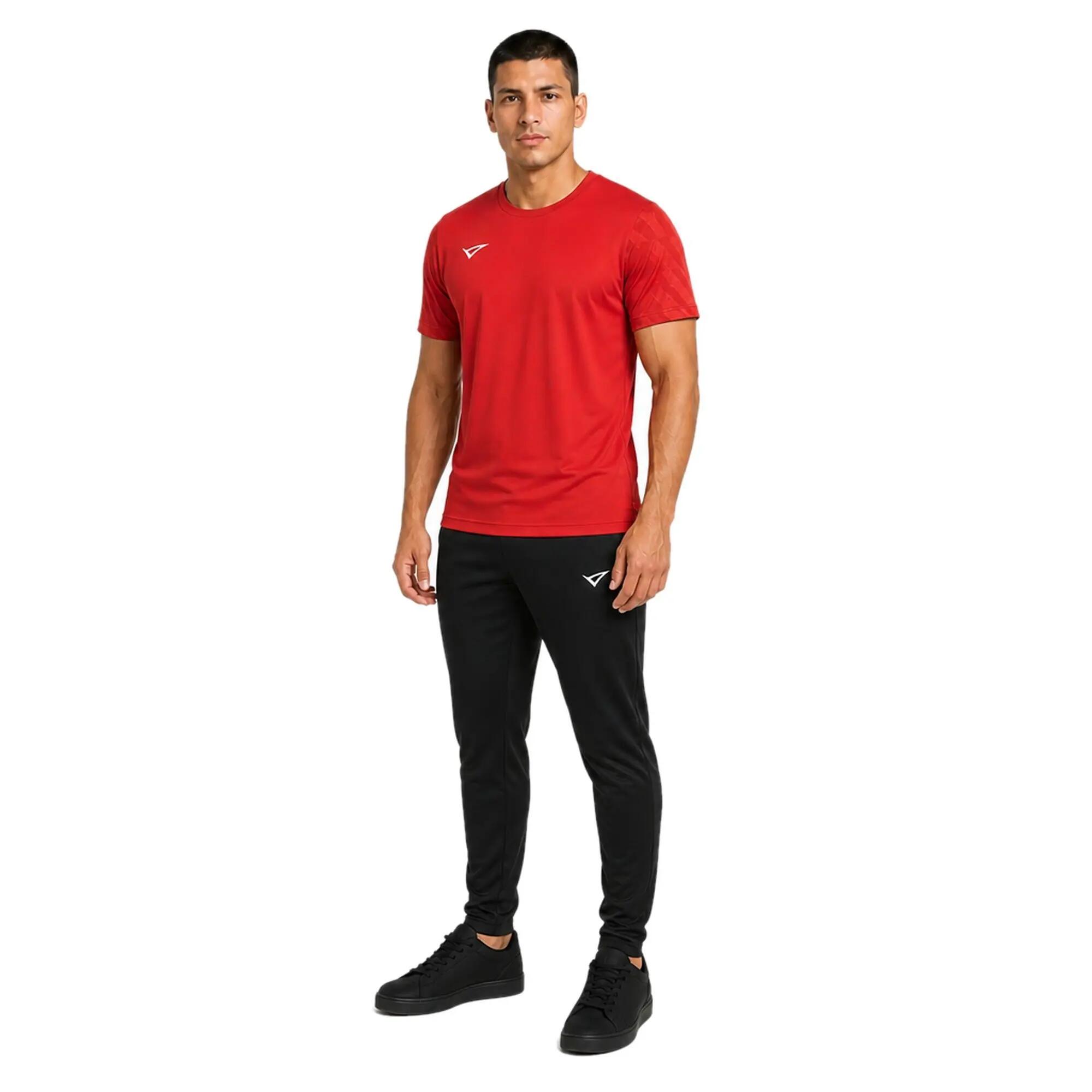 Camisola de futebol unissexo COLONIA vermelho 4/4