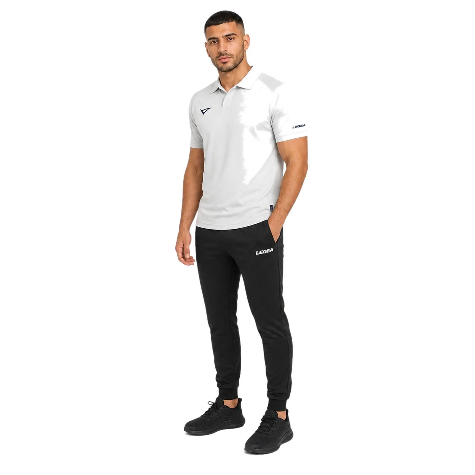 Unisex voetbalshirt POLO CENTAURO wit 4/4