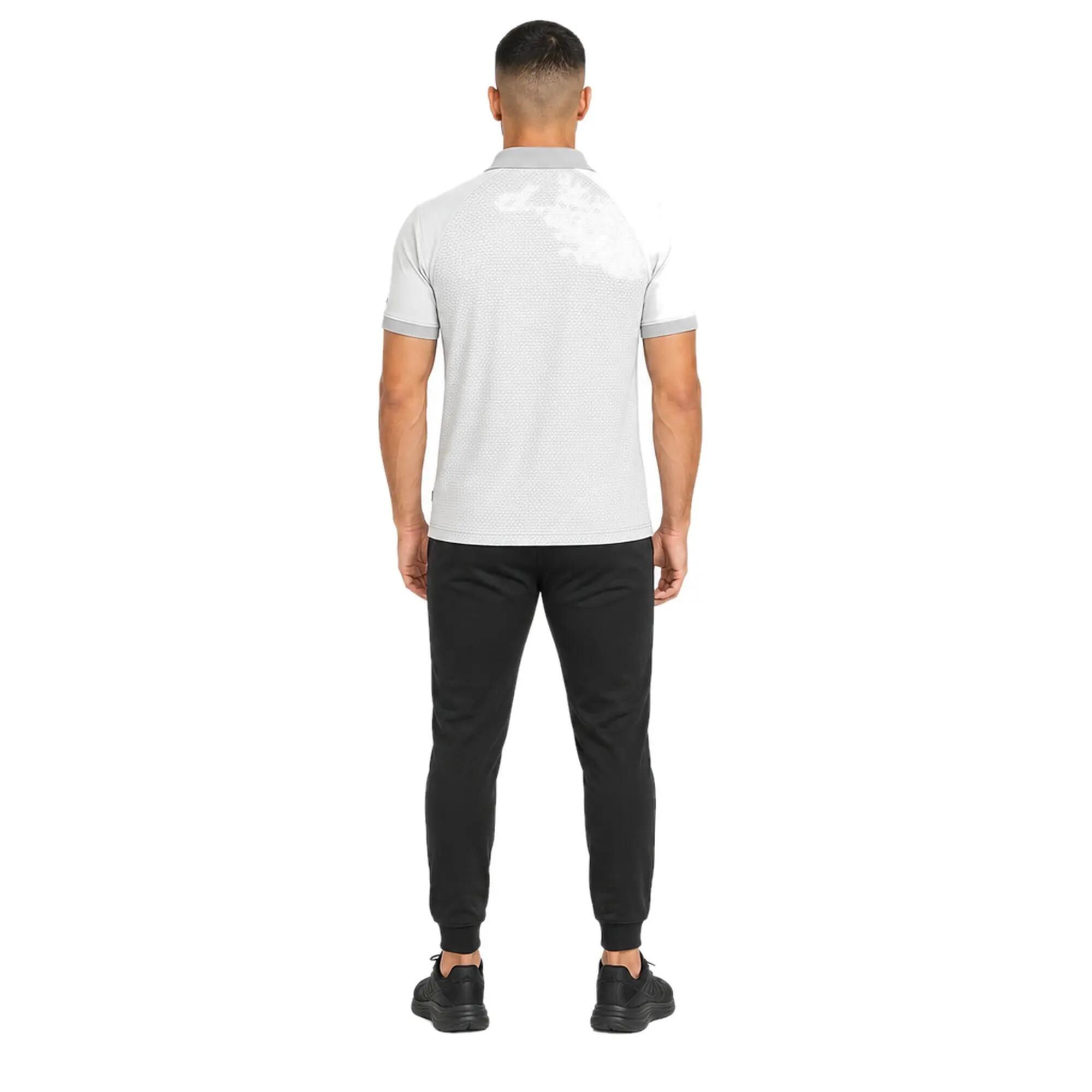 Unisex voetbalshirt POLO CENTAURO wit 3/4