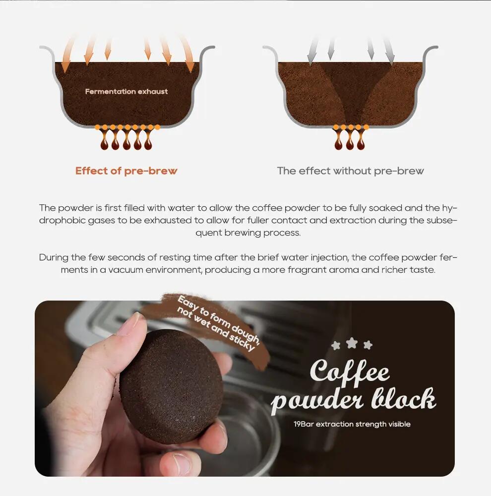 HiBREW H10A poloautomatický kávovar na espresso, 20 bar 11/15