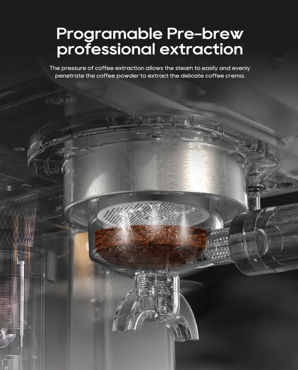 HiBREW H10A poloautomatický kávovar na espresso, 20 bar 10/15