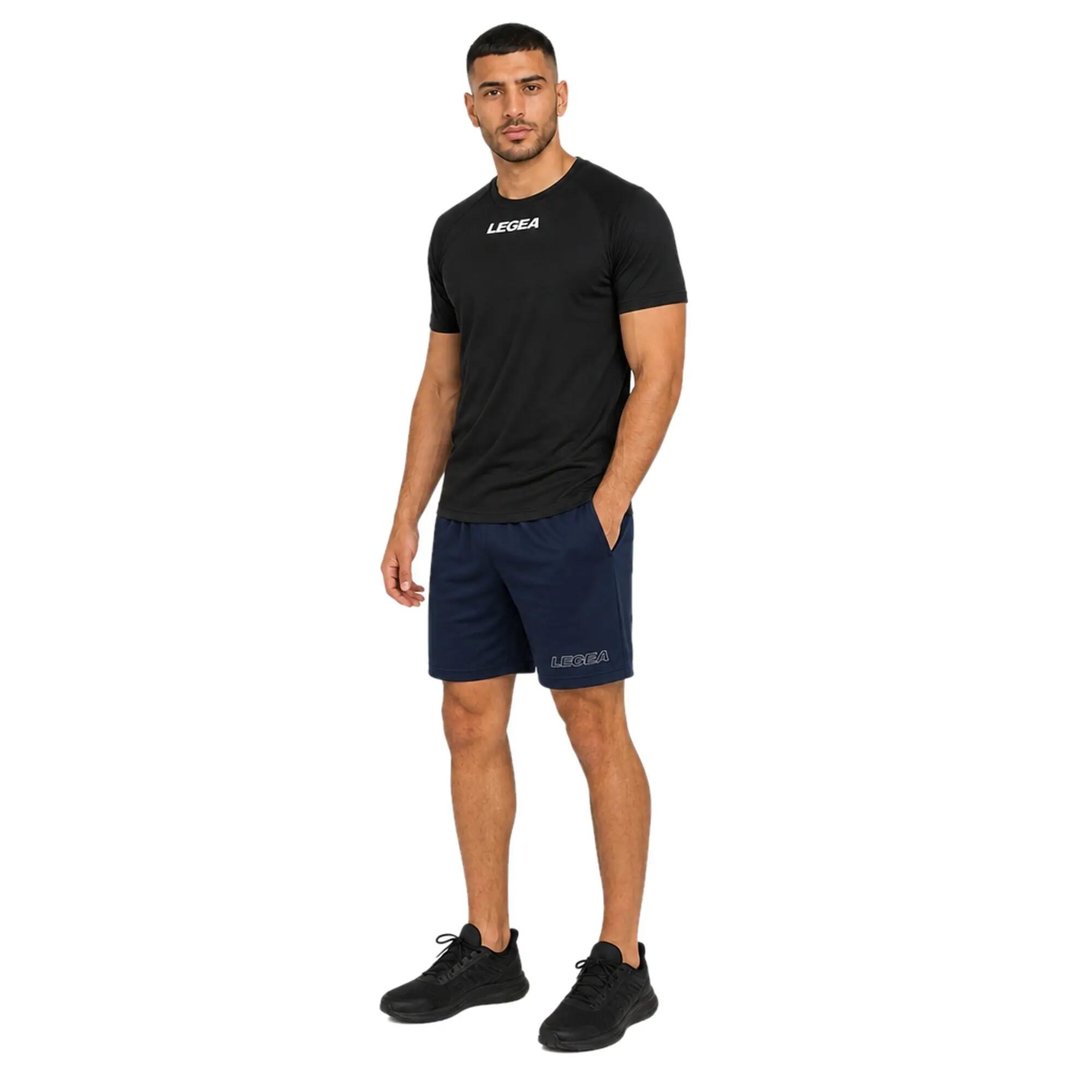 Men's Running Bermuda Key Features Elastic Waist Model 4/4