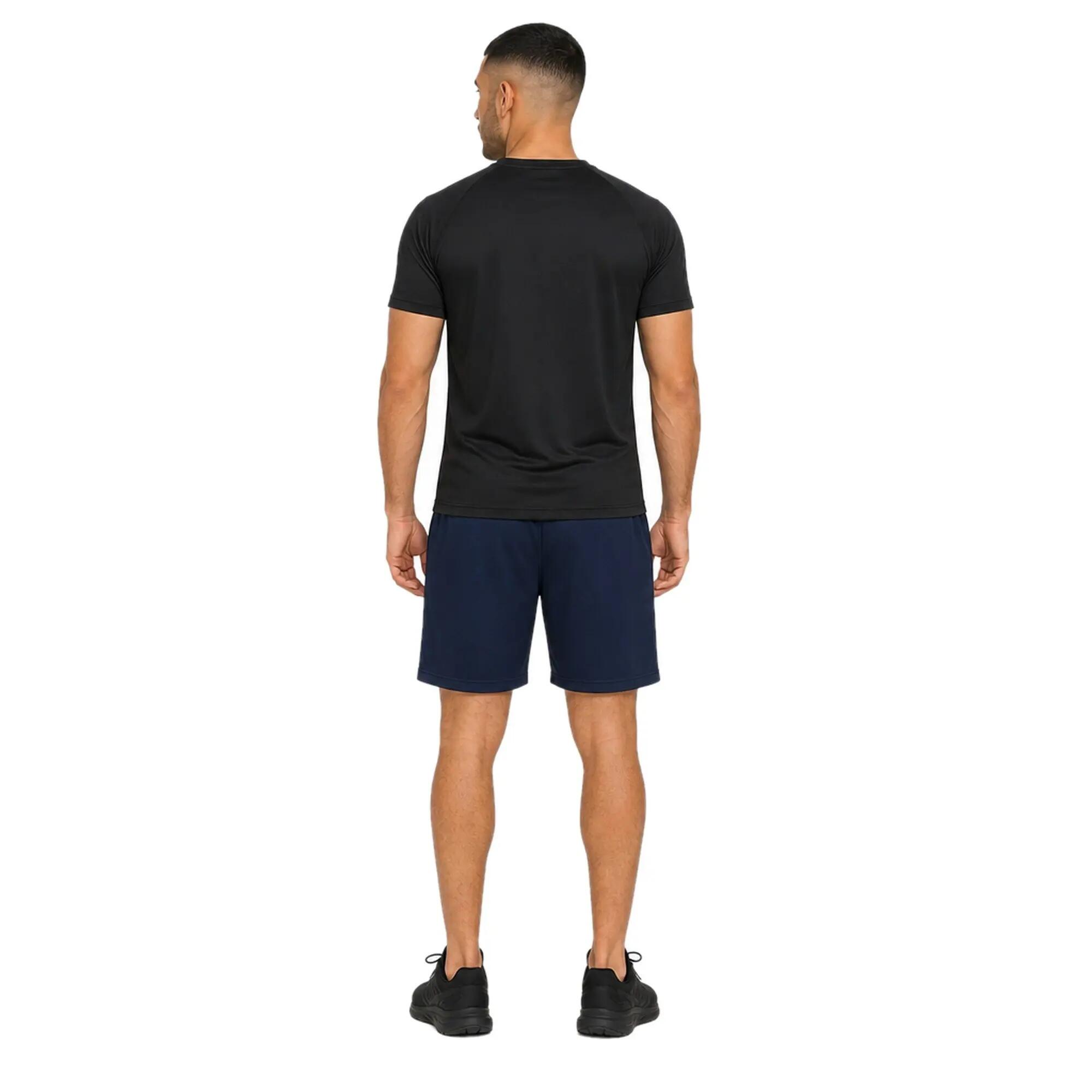 Men's Running Bermuda Key Features Elastic Waist Model 3/4