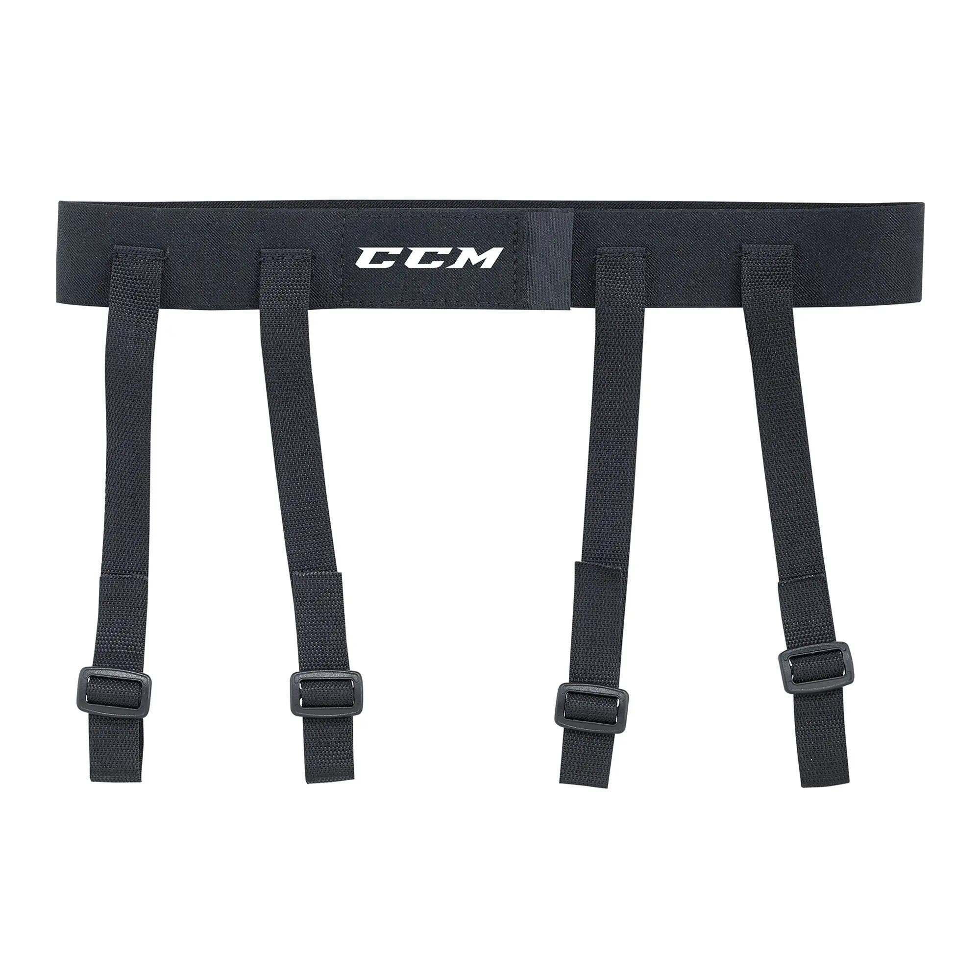 CCM Kpbelt Senior Torwart-Strumpfhaltergürtel Schwarz 2/2