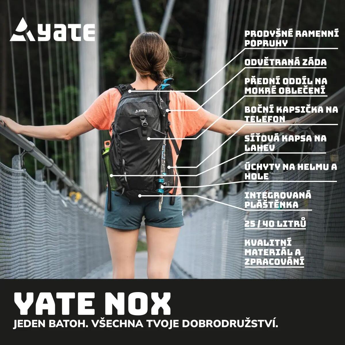 Turistický batoh NOX 25 9/9