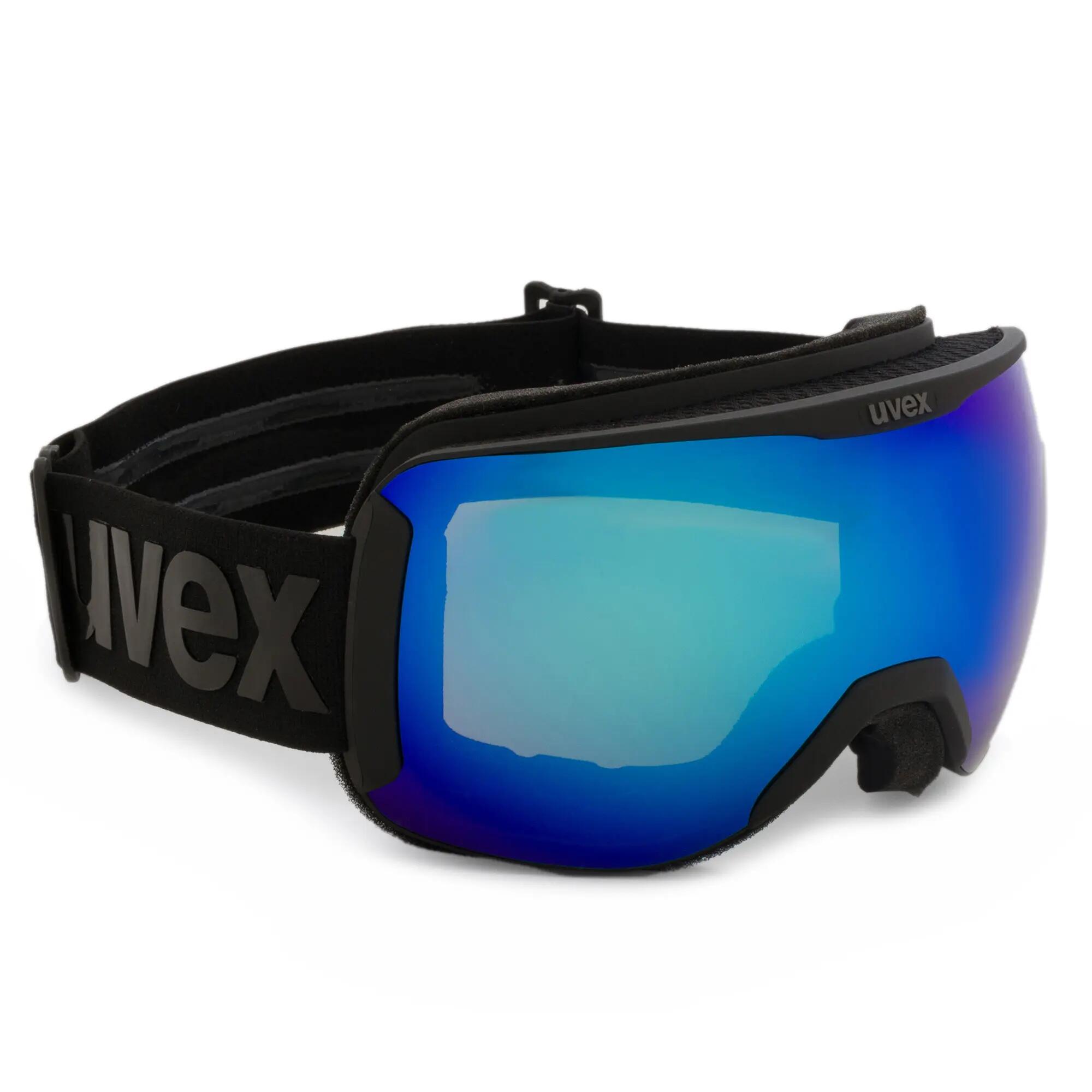 Skibril / Snowboardbril Downhill 2100 Cv Black Mat Heren 6/6