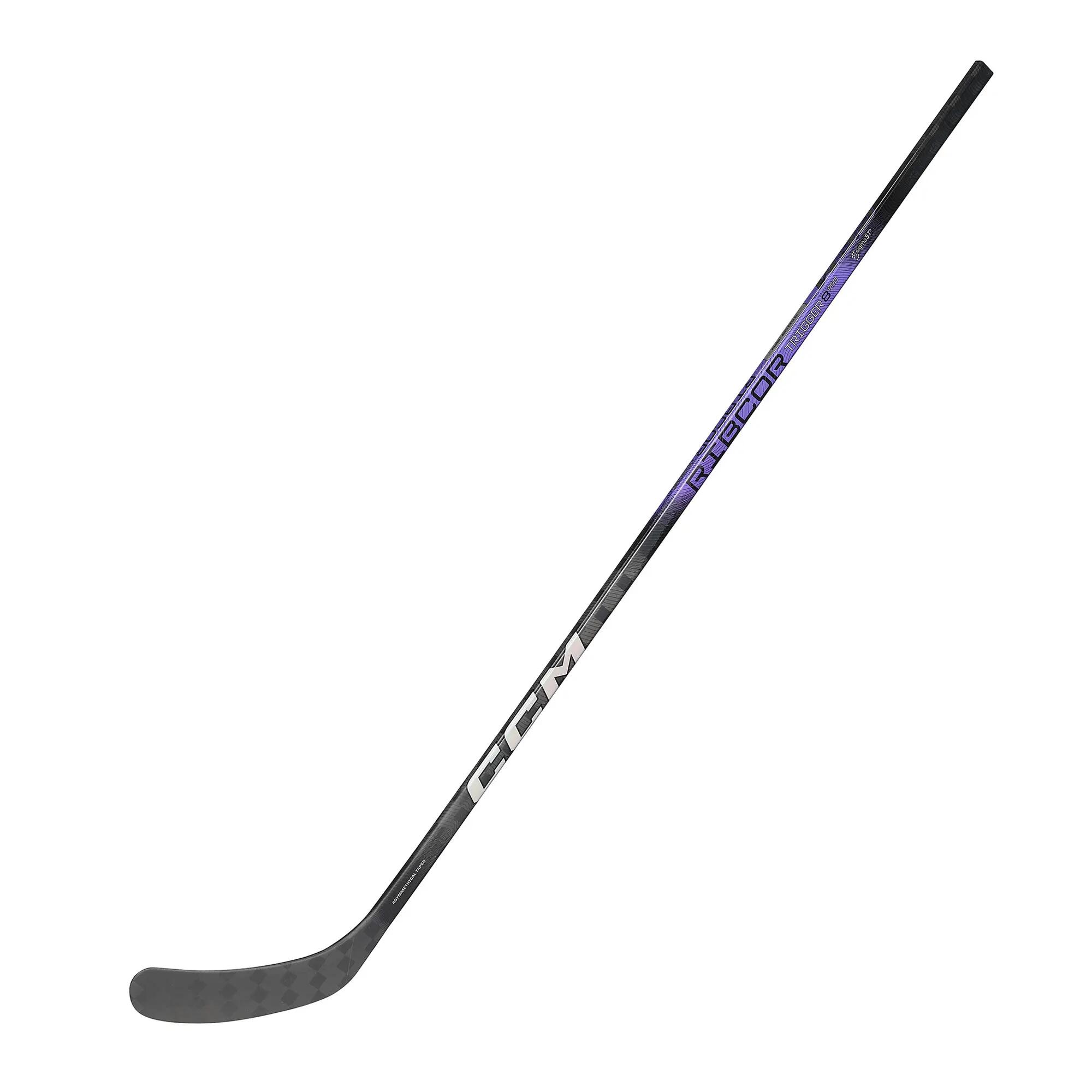 Crosă compozită de hochei CCM Ribcor Trigger 8 Pro Senior, neagră – L 7/7