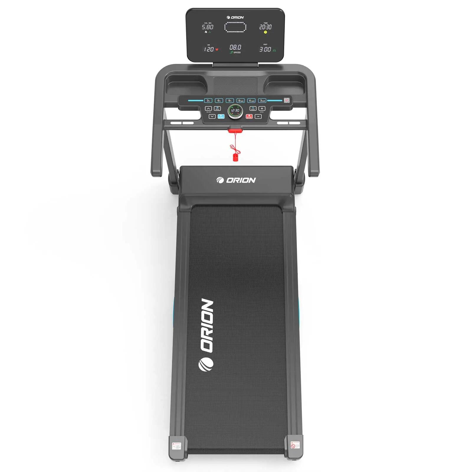 Orion Sprint N200 elektromos futópad, 2,5 LE, 14 km/h, 15 fokozatú dőlésszög 3/10