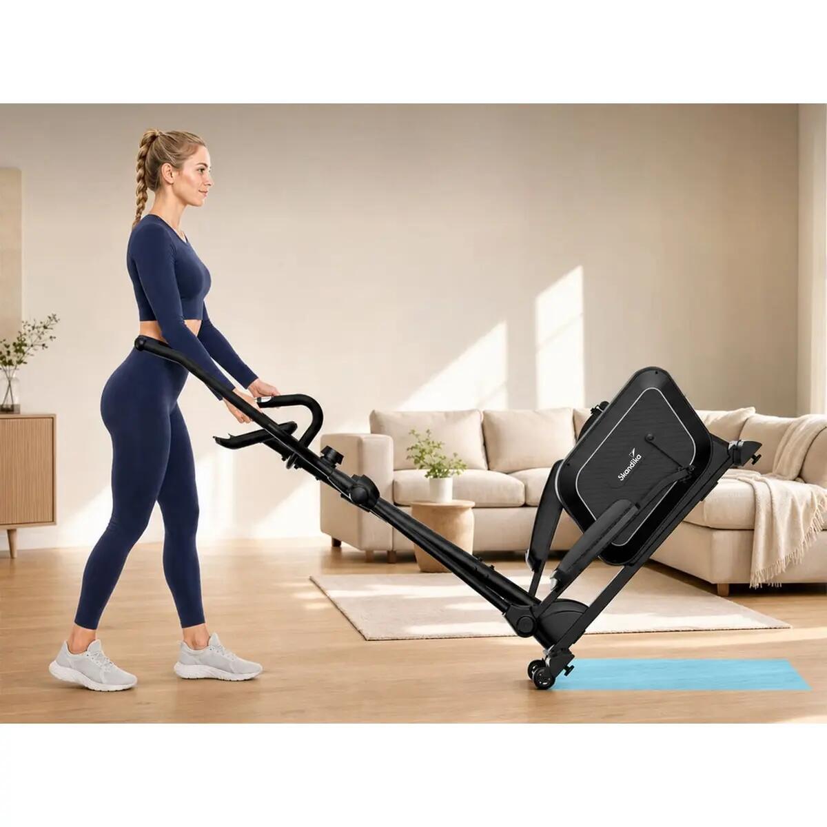 Elíptica para casa Fint P8-RM - Bicicleta estática silenciosa - hasta 120 kg 7/9