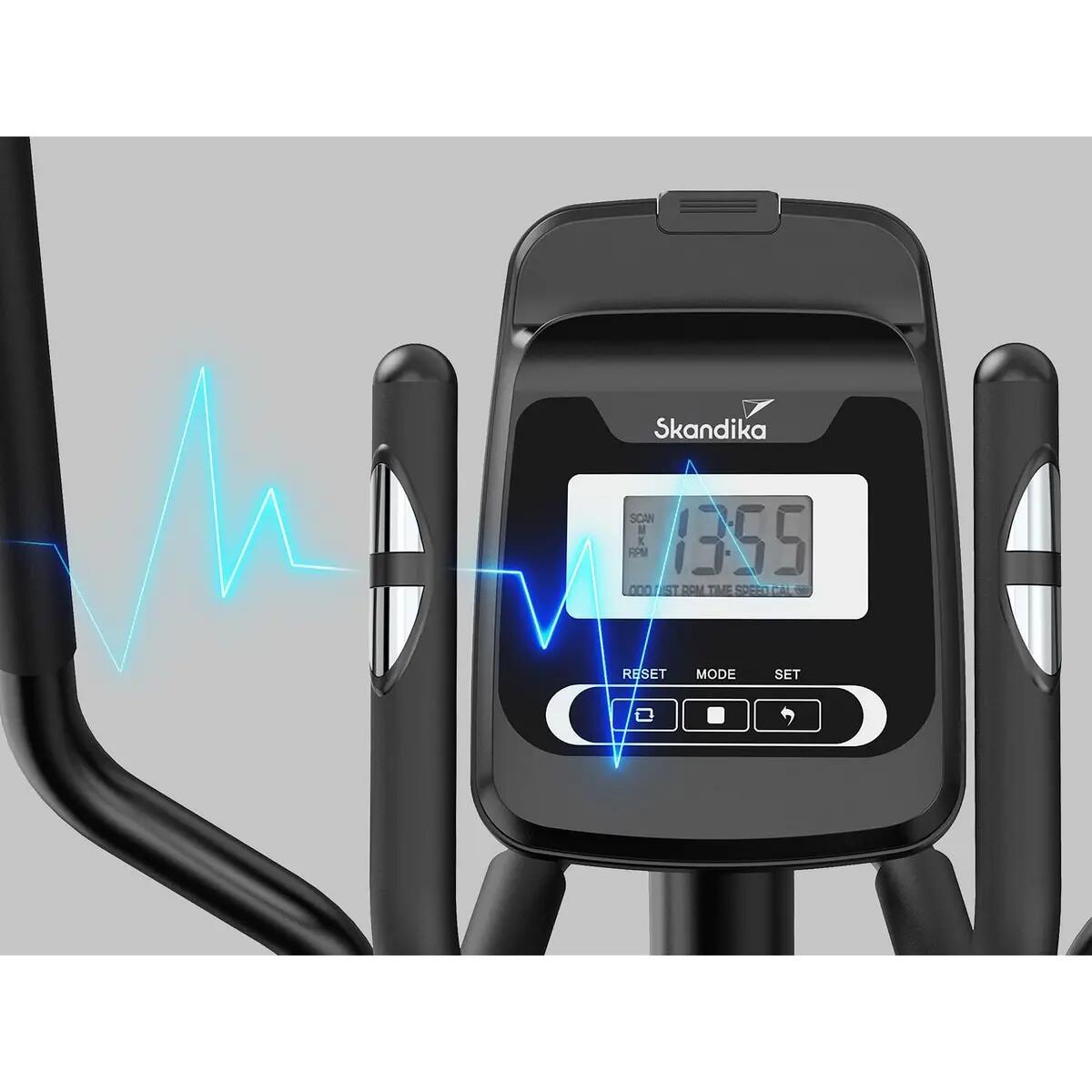 Elíptica para casa Fint P8-RM - Bicicleta estática silenciosa - hasta 120 kg 5/9