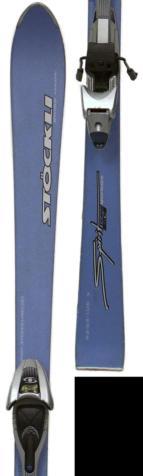 Használt síléc kötéssel - Stockli Spirit SC TI Touring 156cm, Jó állapot 3/5