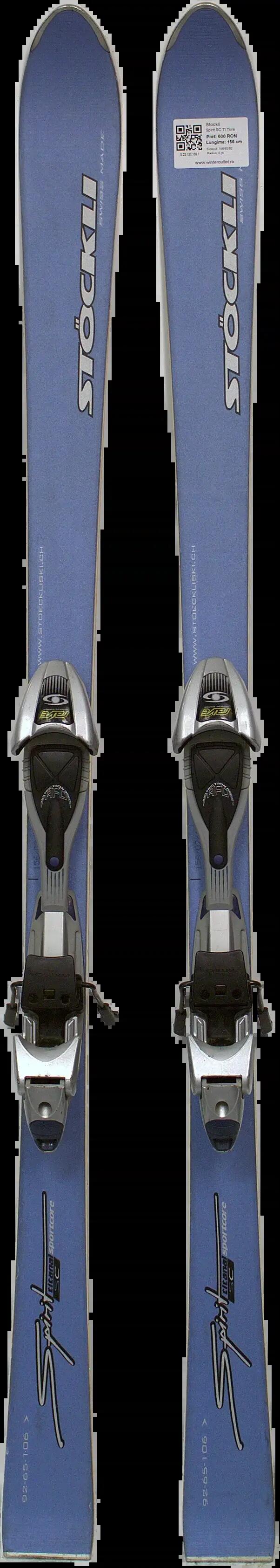 Használt síléc kötéssel - Stockli Spirit SC TI Touring 156cm, Jó állapot 2/5