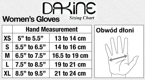 Rękawice DAKINE Camino Glove Burnished Lilac 2025 3/4