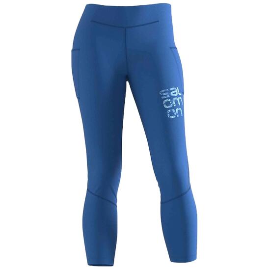 Leggings Salomon modèle Cross Run "Azul" pour femmes