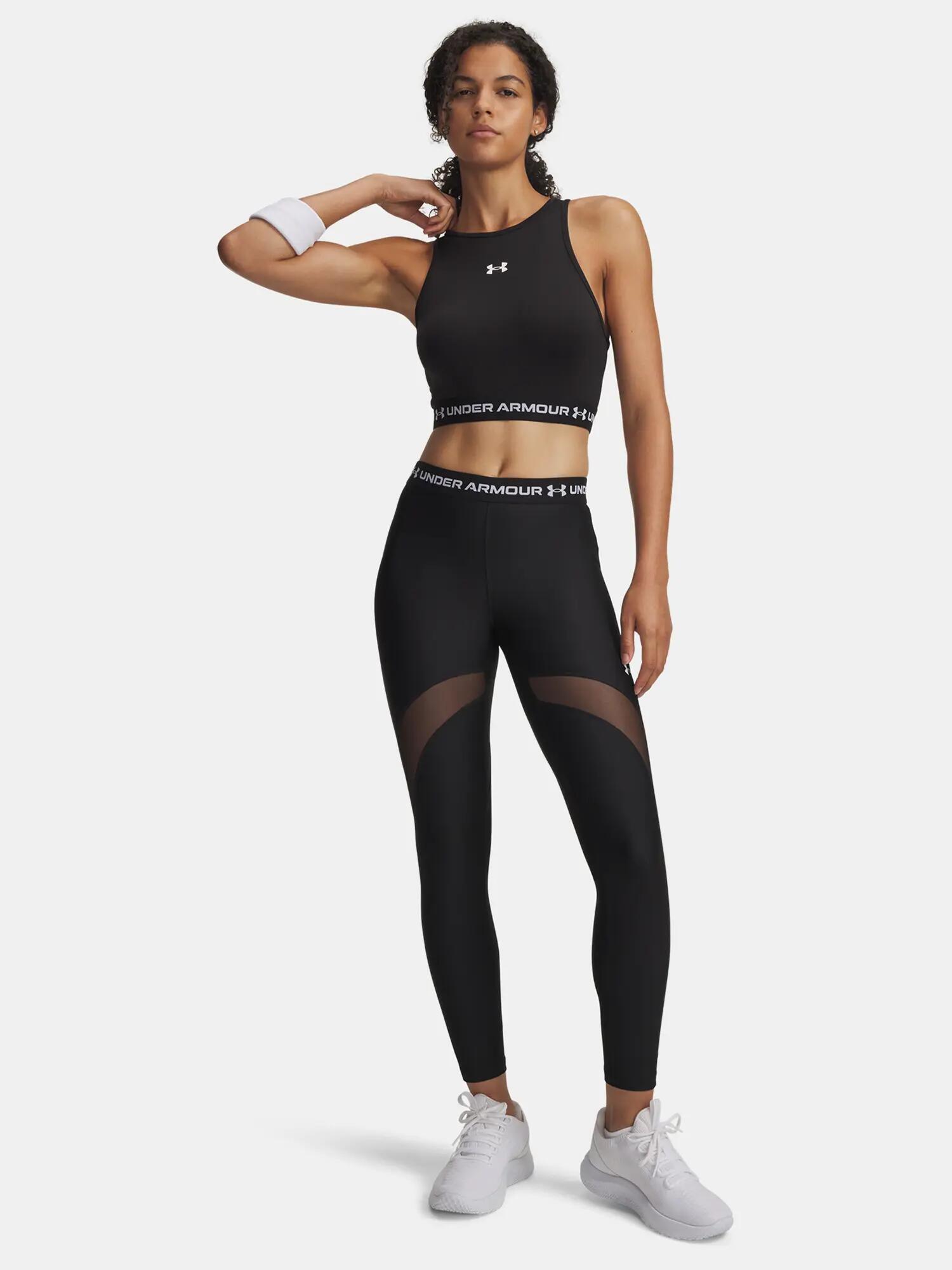 Női leggings Under Armour HeatGear Mesh Legging-BLK 3/3