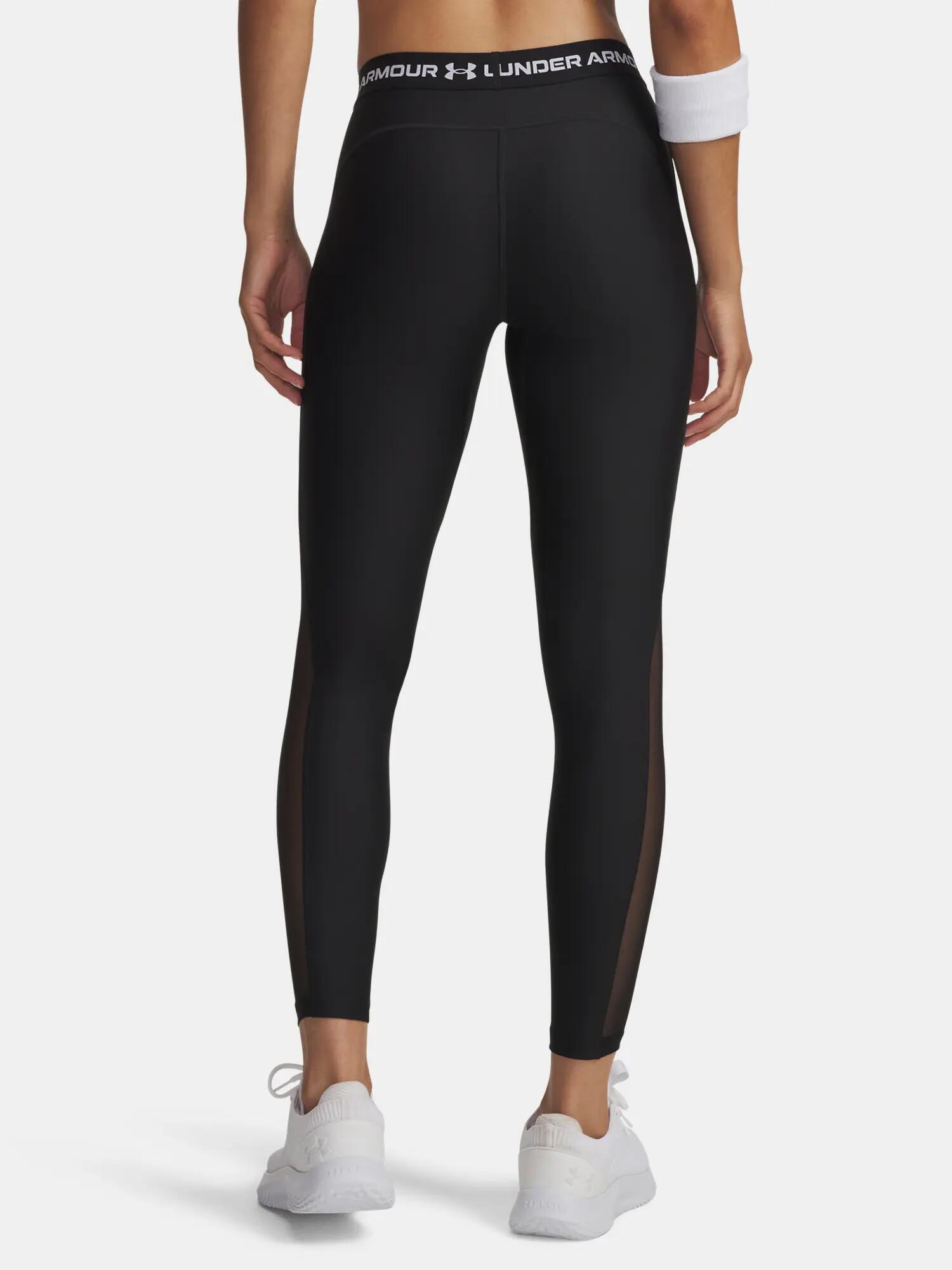 Női leggings Under Armour HeatGear Mesh Legging-BLK 2/3