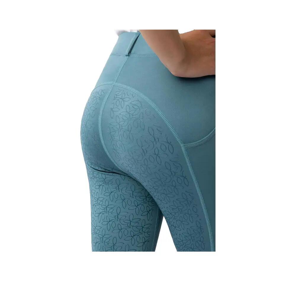 Leggings da equitazione Horze Dea Blu Artico 6/9