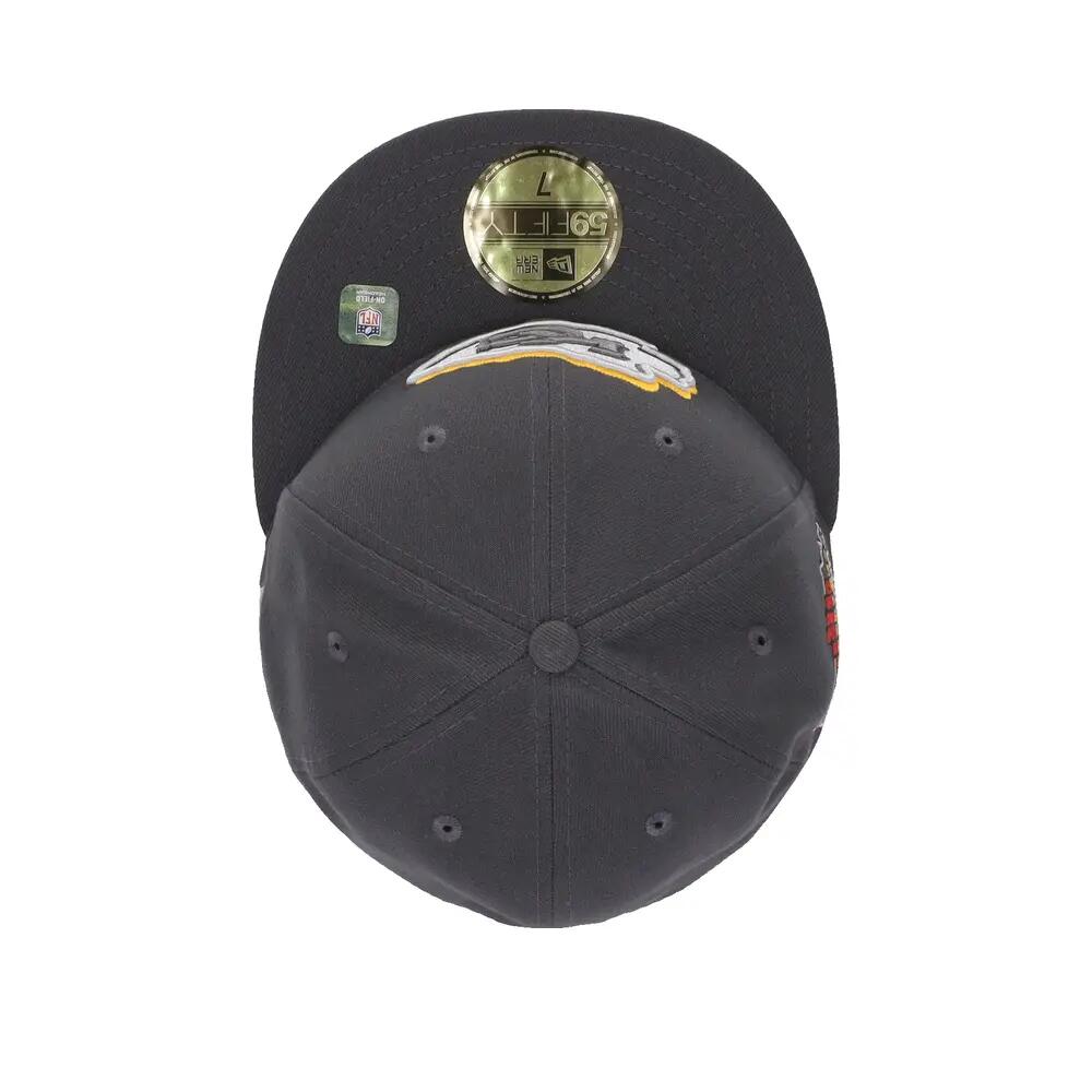Casquette New Era NFL Draft 2024 5950 Kansas City Chiefs Cinza 5/5