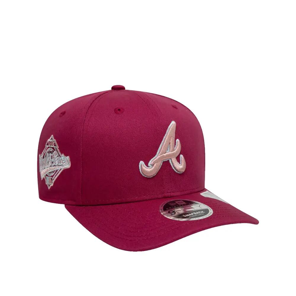 Czapka New Era 9FIFTY Atlanta Braves Czerwona 3/6