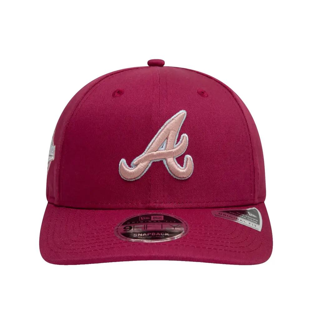 Czapka New Era 9FIFTY Atlanta Braves Czerwona 2/6