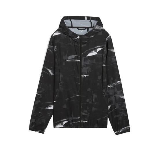 Laufjacke PUMA Velocity Aop Damen Schwarz