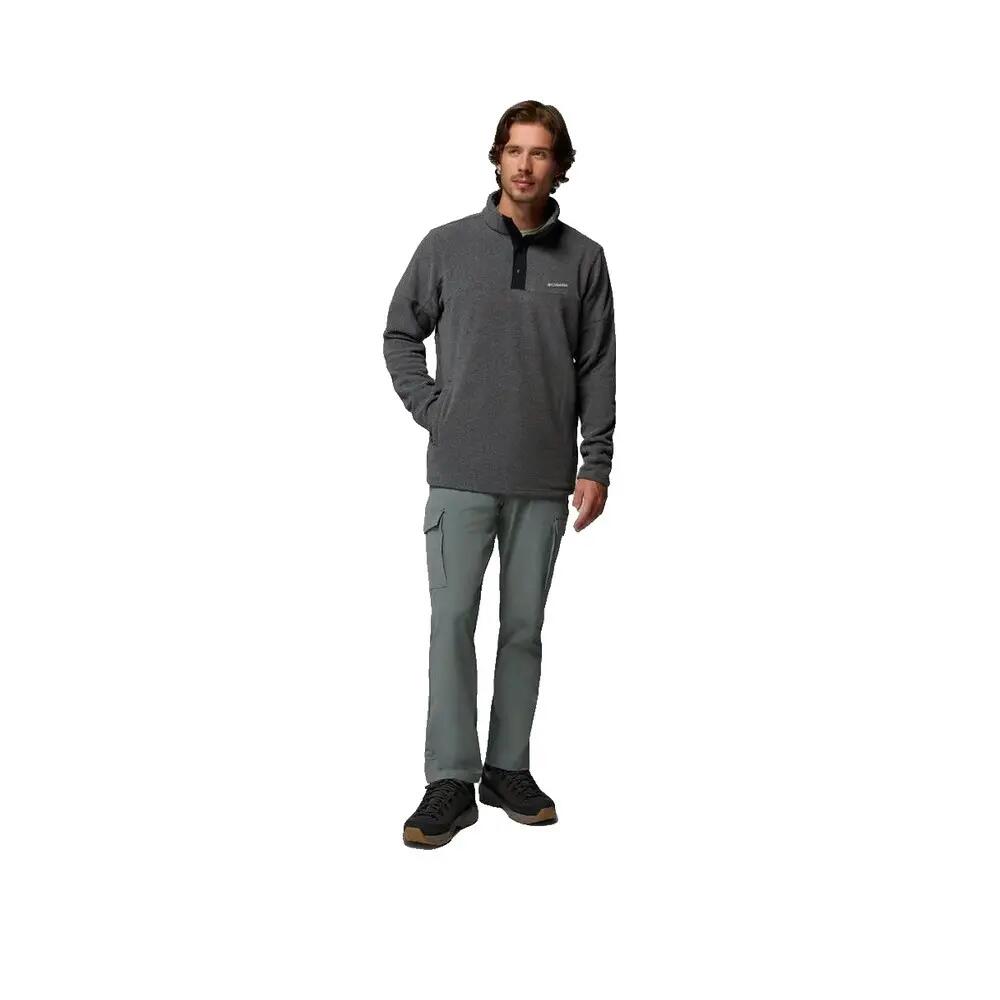 Columbia Basin Trail II Half Zip Grijze fleecejack 5/5