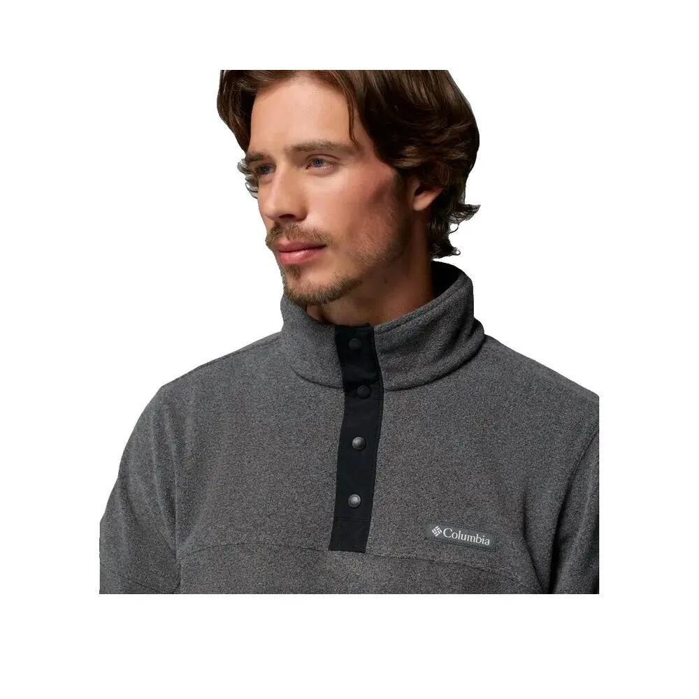 Columbia Basin Trail II Half Zip Grijze fleecejack 4/5