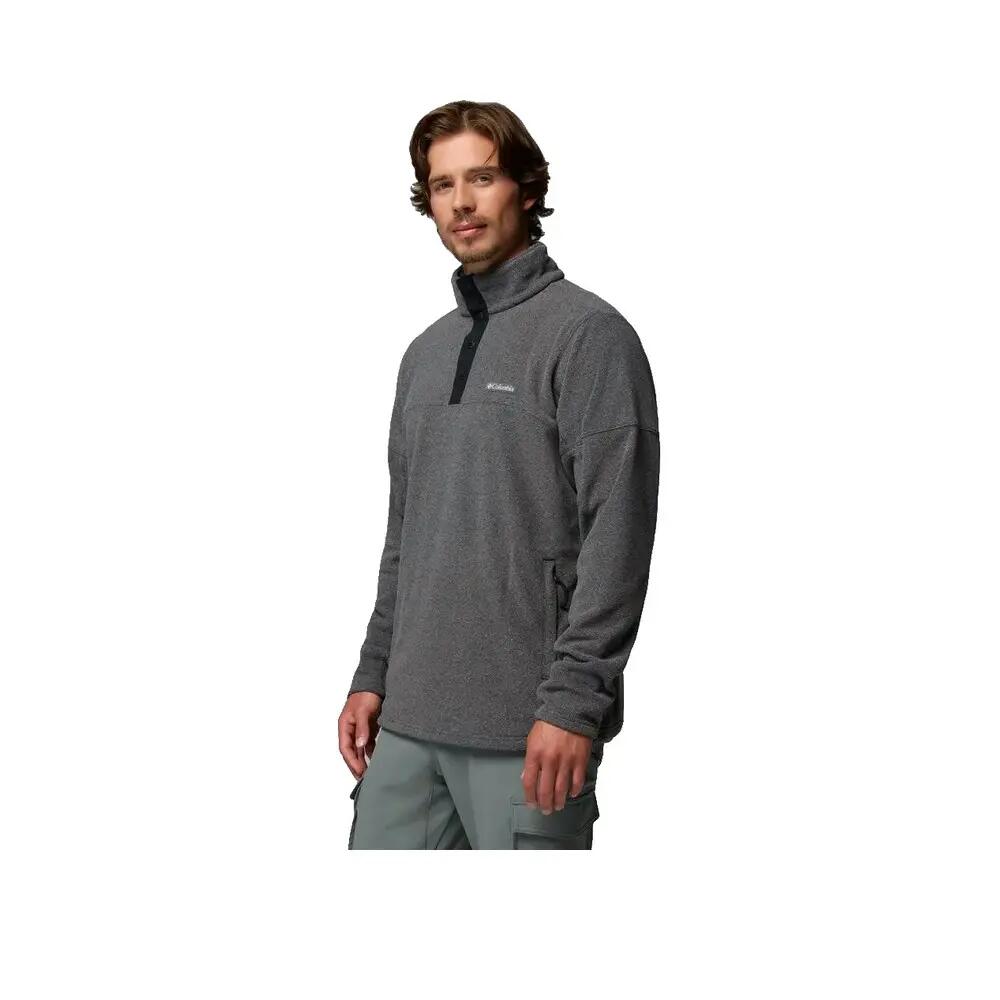 Columbia Basin Trail II Half Zip Grijze fleecejack 3/5