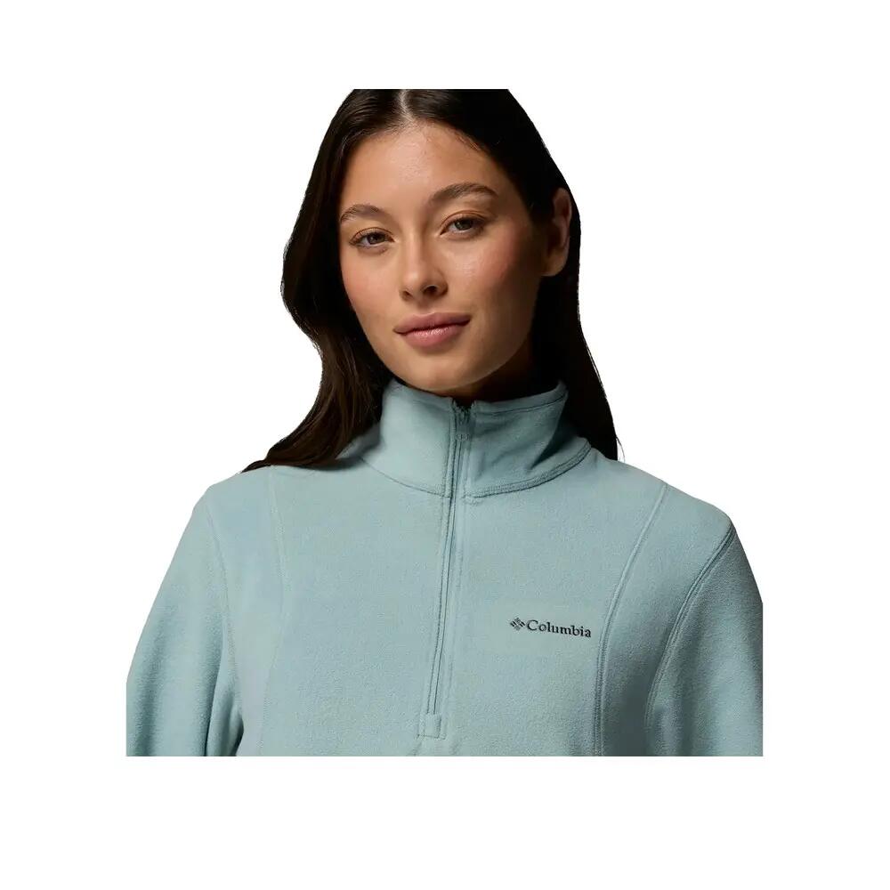 Kleding Columbia Polaire Vital Valley Demi-Zip Blauw 4/5