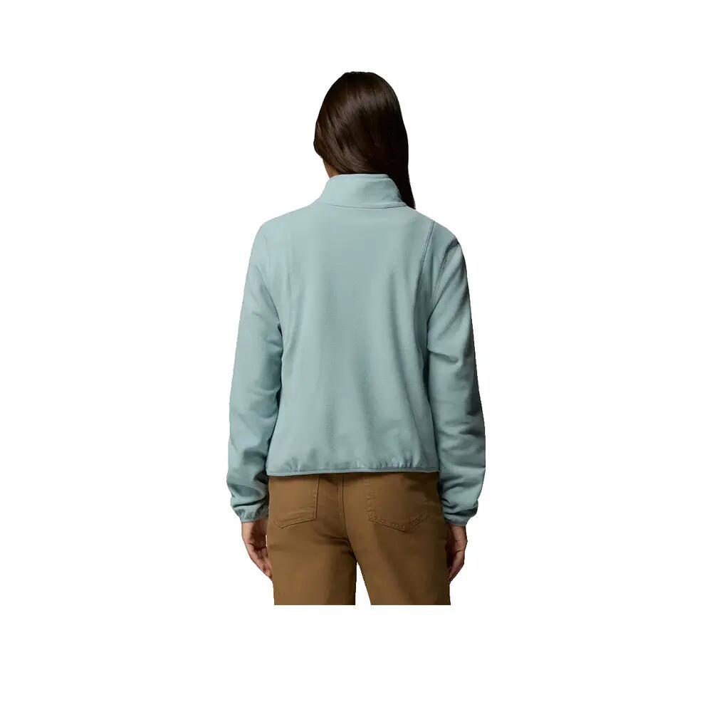 Kleding Columbia Polaire Vital Valley Demi-Zip Blauw 2/5
