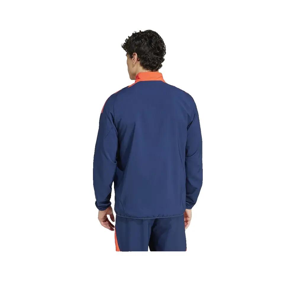 Presentatiejack adidas Manchester United Tiro 24 Blauw/Oranje 2/6