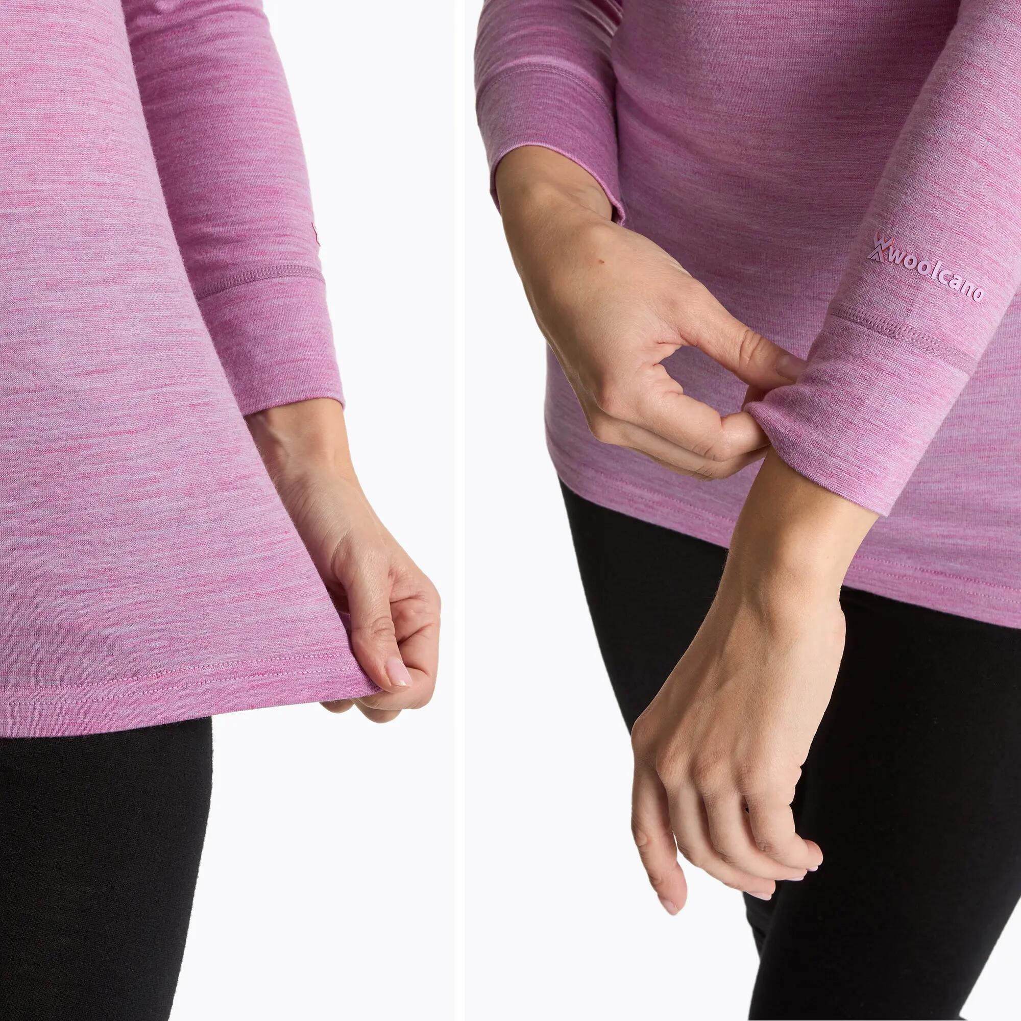 Dámské termoprádlo triko WOOLCANO 100% Merino TOP0541 5/7