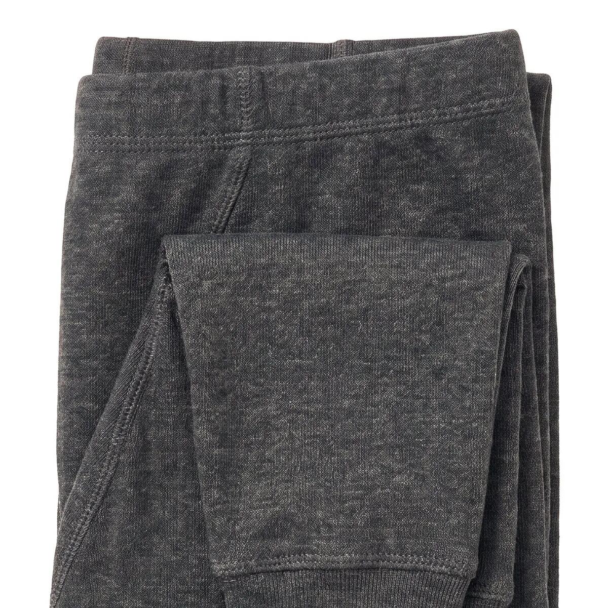 Herren Ski lange Unterhose Baselayer elastischer Bund Baumwollmix 2er Pack 3/5