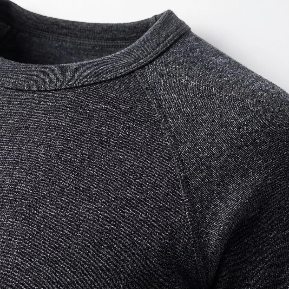 Herren Ski Unterwäsche Set Langarm Unterhemd und lange Unterhose leicht M-XXL 3/5