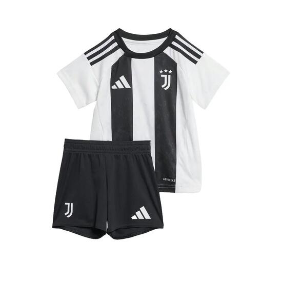 Ensemble de football adidas Juventus domicile Blanc/Noir