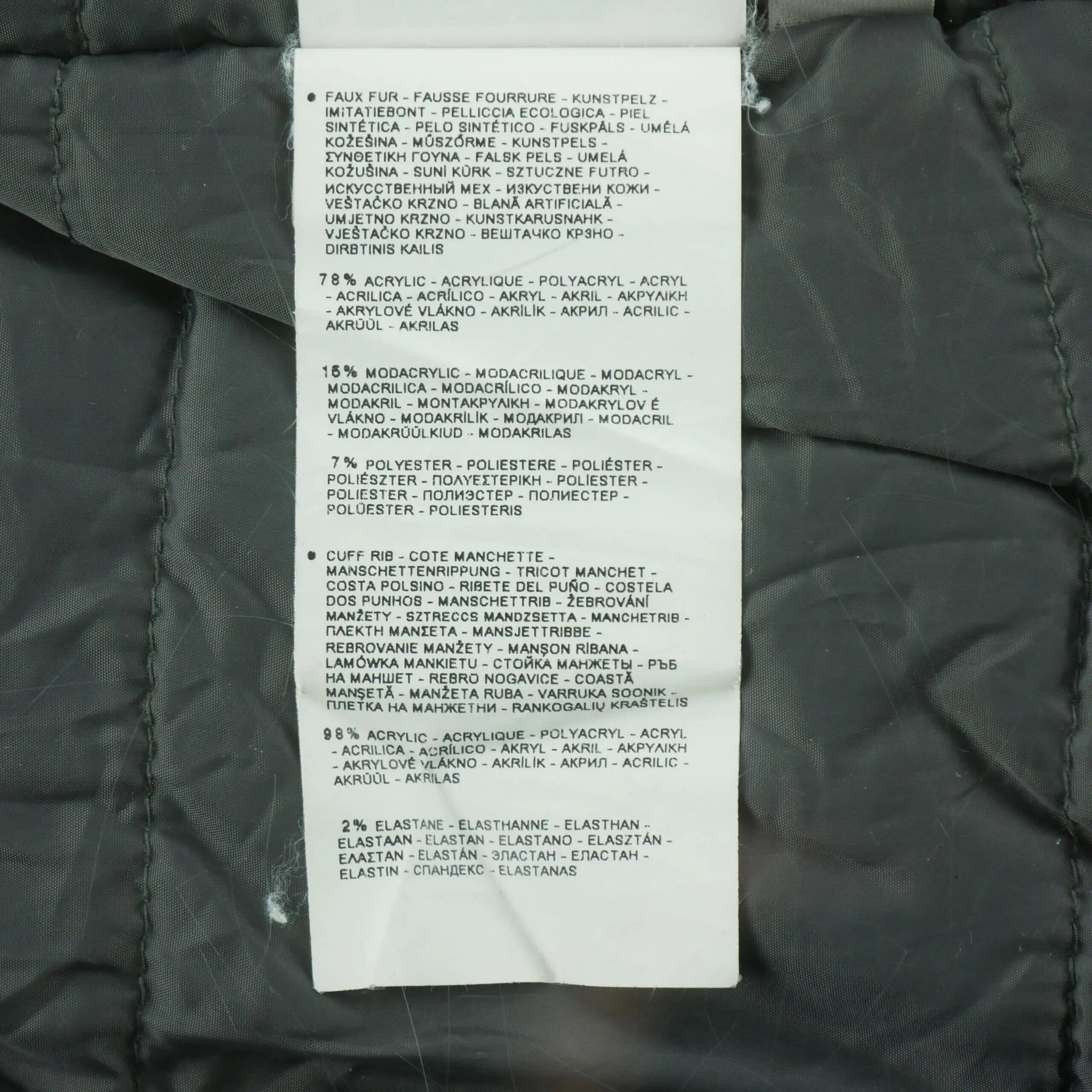 Női Parka Skidoo Open Egyenes szabású 10/10