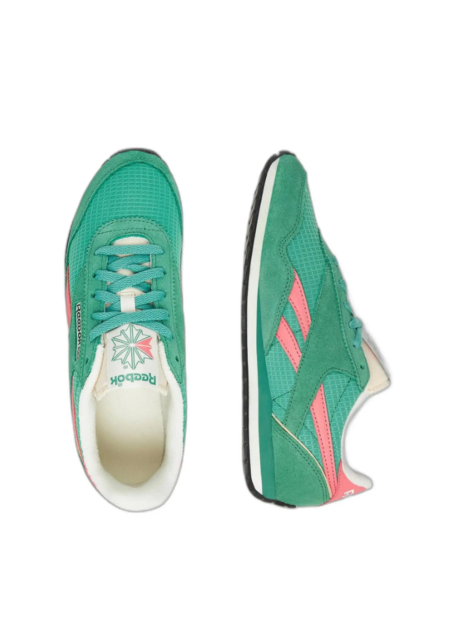 Sapatilhas desportivas Reebok - mulher - Classic AZ - verde 3/4