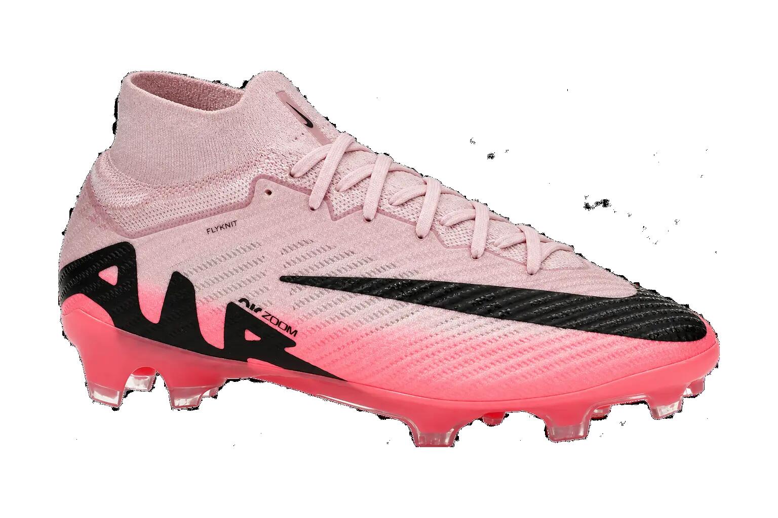 Pánske - futbalové kopačky - Nike Superfly 9 Elite FG - ružovo-čierne 1/1
