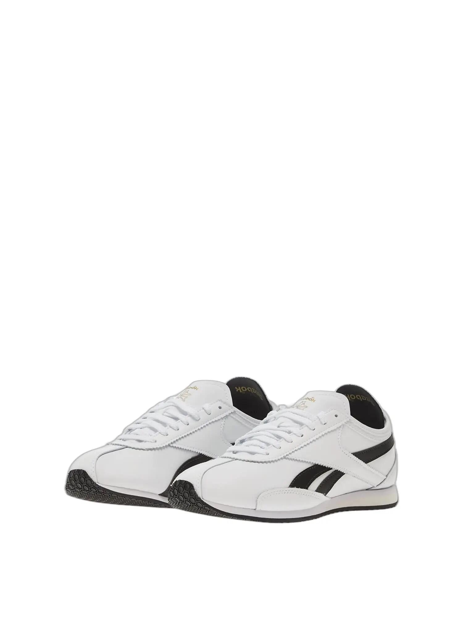 Sapatilhas - Desporto - Unissexo - Retro, colorblock - R400 - Branco 2/4