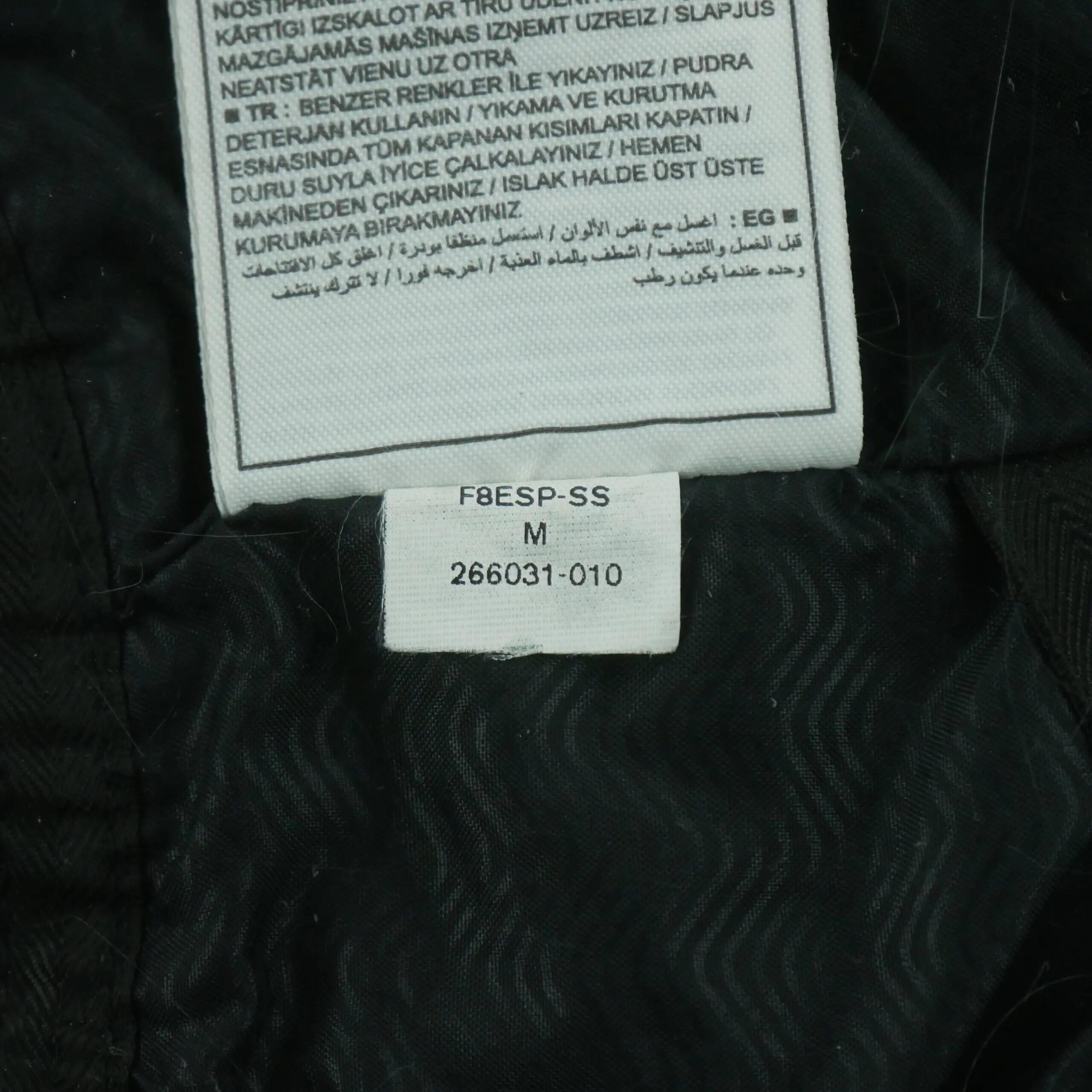 Dámská parka rovného střihu černá 8/8