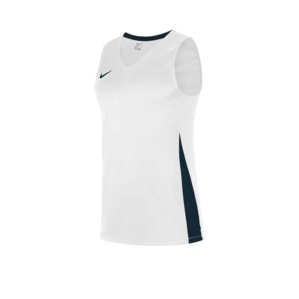 Débardeur Nike Dri-Fit Branco Azul Marinho Homem 3/3