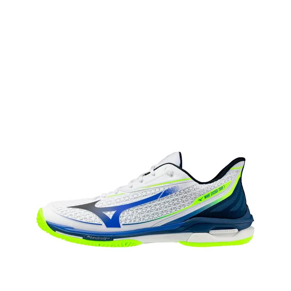 Buty tenisowe Mizuno Wave Exceed Tour 7 AC Białe/Niebieskie/Pomarańczowe 2/5